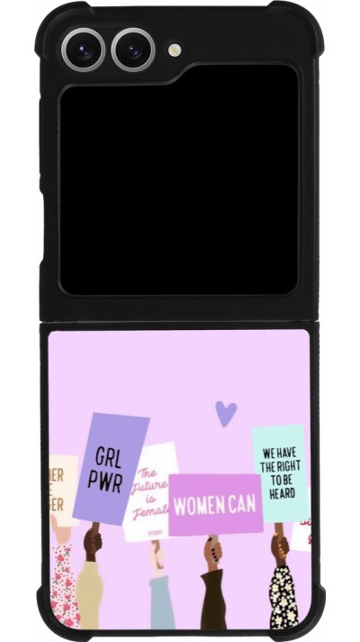 Samsung Galaxy Z Flip6 Case Hülle - Silikon schwarz Womens day 2026 9