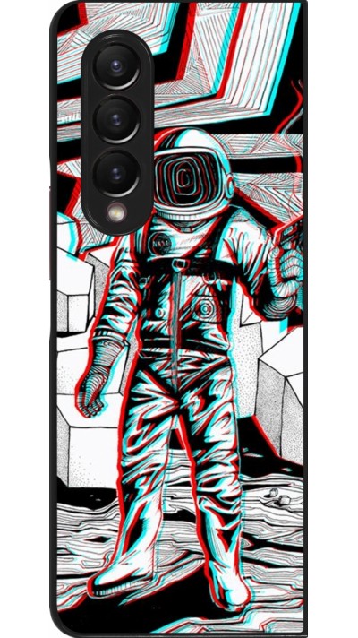 Samsung Galaxy Z Fold3 5G Case Hülle - Anaglyph Astronaut