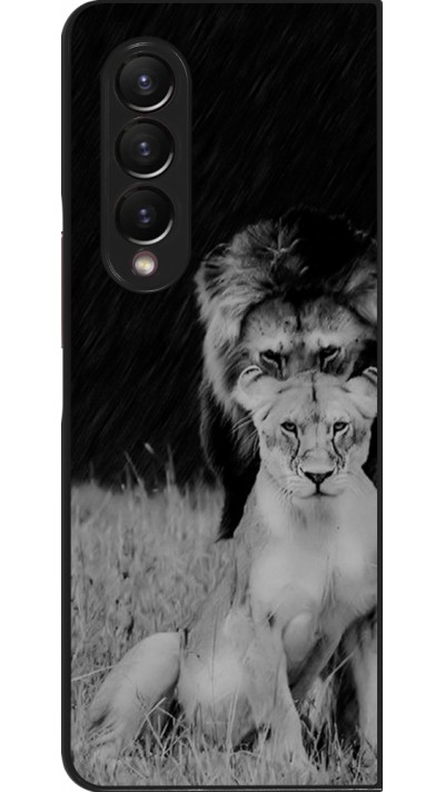 Coque Samsung Galaxy Z Fold3 5G - Angry lions