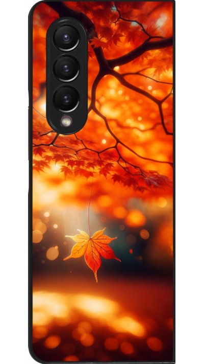 Samsung Galaxy Z Fold3 5G Case Hülle - Herbst Magisch Orange