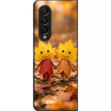 Coque Samsung Galaxy Z Fold3 5G - Autumn 26 Couple of leaves