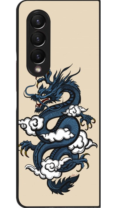 Samsung Galaxy Z Fold3 5G Case Hülle - Blue Dragon Tattoo