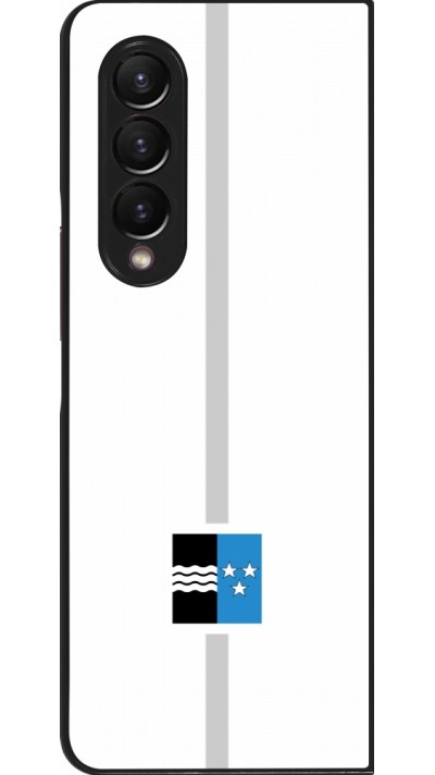 Coque Samsung Galaxy Z Fold3 5G - Canton AG blanc