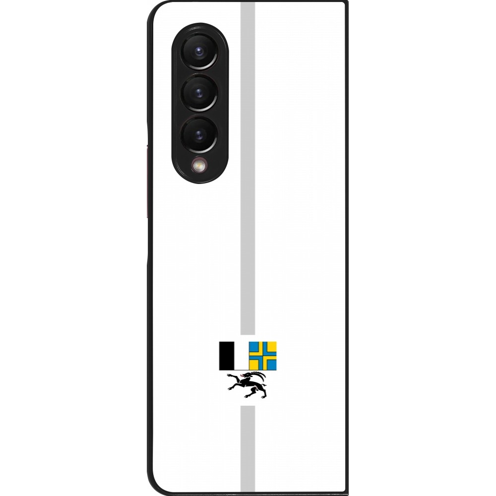 Coque Samsung Galaxy Z Fold3 5G - Canton GR blanc
