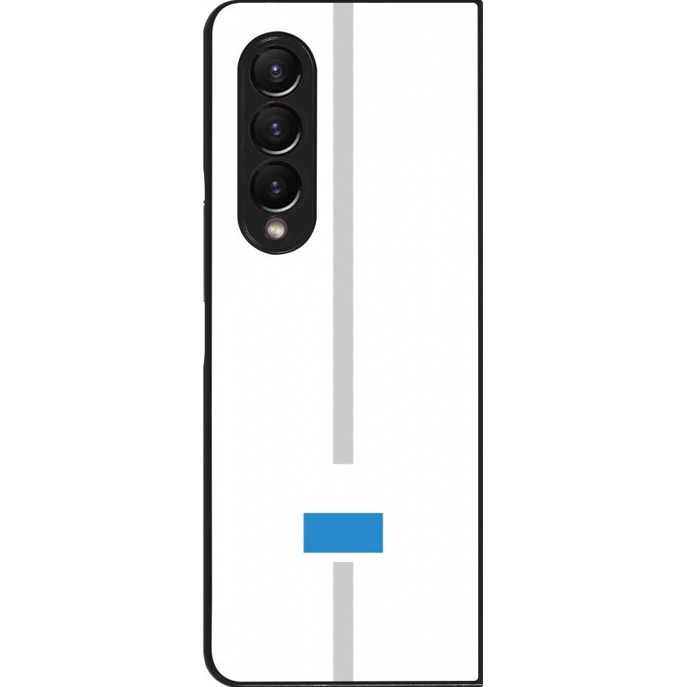 Coque Samsung Galaxy Z Fold3 5G - Canton LU blanc