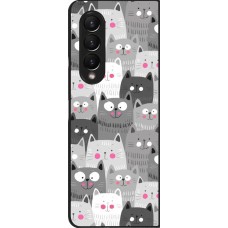 Samsung Galaxy Z Fold3 5G Case Hülle - Katzenschwärme