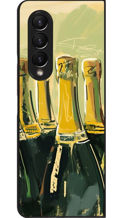 Samsung Galaxy Z Fold3 5G Case Hülle - Champagne Malerei