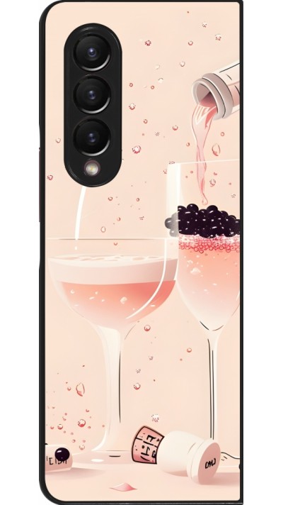 Coque Samsung Galaxy Z Fold3 5G - Champagne Pouring Pink