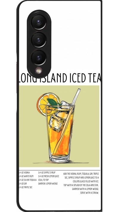 Coque Samsung Galaxy Z Fold3 5G - Cocktail recette Long Island Ice Tea