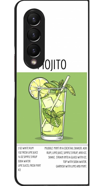 Samsung Galaxy Z Fold3 5G Case Hülle - Cocktail Rezept Mojito