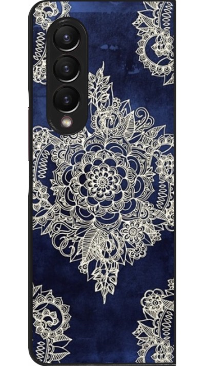 Samsung Galaxy Z Fold3 5G Case Hülle - Cream Flower Moroccan