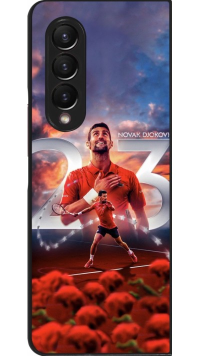 Coque Samsung Galaxy Z Fold3 5G - Djokovic 23 Grand Slam