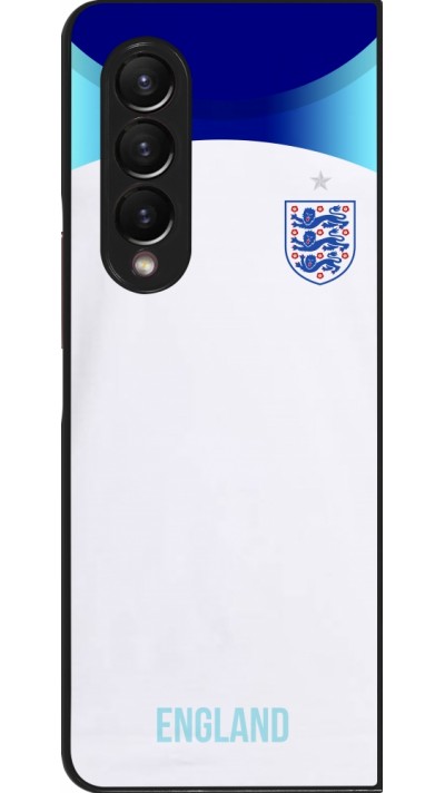 Coque Samsung Galaxy Z Fold3 5G - Maillot de football Angleterre 2022 personnalisable