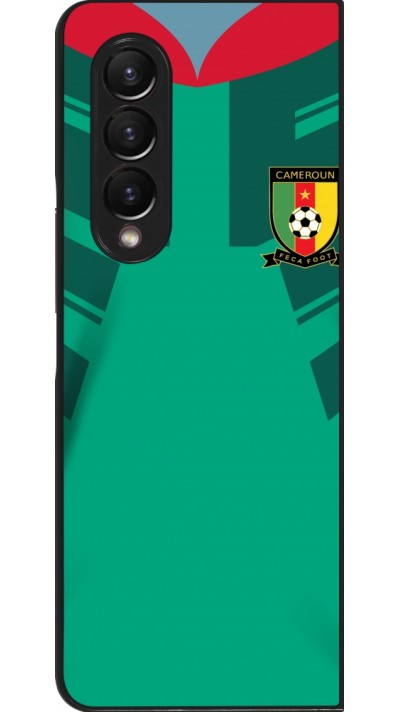 Coque Samsung Galaxy Z Fold3 5G - Maillot de football Cameroun 2022 personnalisable