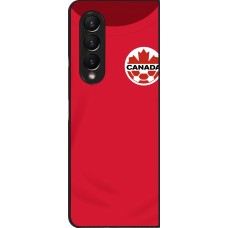 Coque Samsung Galaxy Z Fold3 5G - Maillot de football Canada 2022 personnalisable
