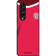 Coque Samsung Galaxy Z Fold3 5G - Maillot de football Costa Rica 2022 personnalisable