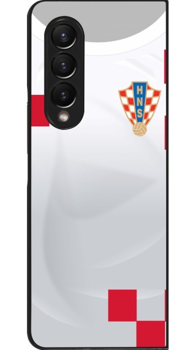 Samsung Galaxy Z Fold3 5G Case Hülle - Kroatien 2022 personalisierbares Fussballtrikot