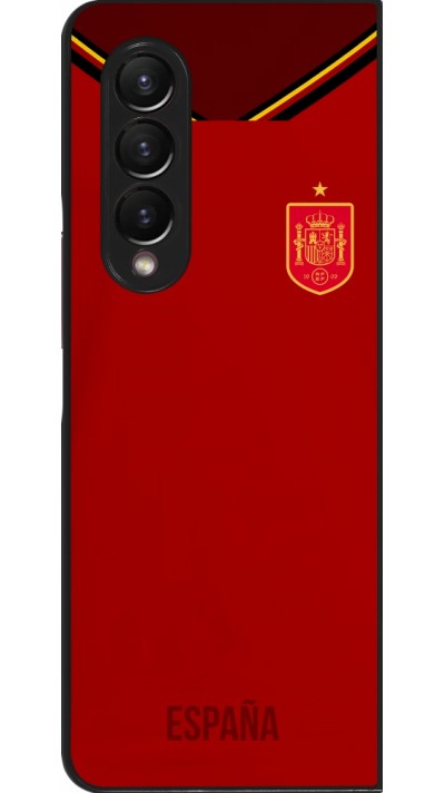 Coque Samsung Galaxy Z Fold3 5G - Maillot de football Espagne 2022 personnalisable