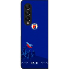 Samsung Galaxy Z Fold3 5G Case Hülle - Haiti 2026 personalisierbares Fussballtrikot