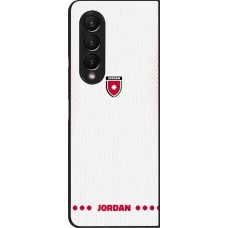 Samsung Galaxy Z Fold3 5G Case Hülle - Jordanien 2026 personalisierbares Fussballtrikot