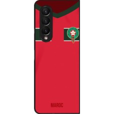 Samsung Galaxy Z Fold3 5G Case Hülle - Marokko 2022 personalisierbares Fussballtrikot