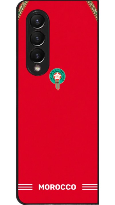 Samsung Galaxy Z Fold3 5G Case Hülle - Marokko 2026 personalisierbares Fussballtrikot