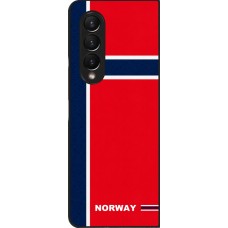 Samsung Galaxy Z Fold3 5G Case Hülle - Norwegen 2026 personalisierbares Fussballtrikot
