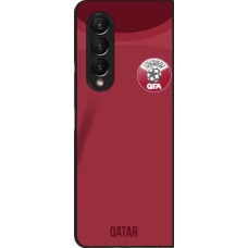 Samsung Galaxy Z Fold3 5G Case Hülle - Katar 2022 personalisierbares Fussballtrikot