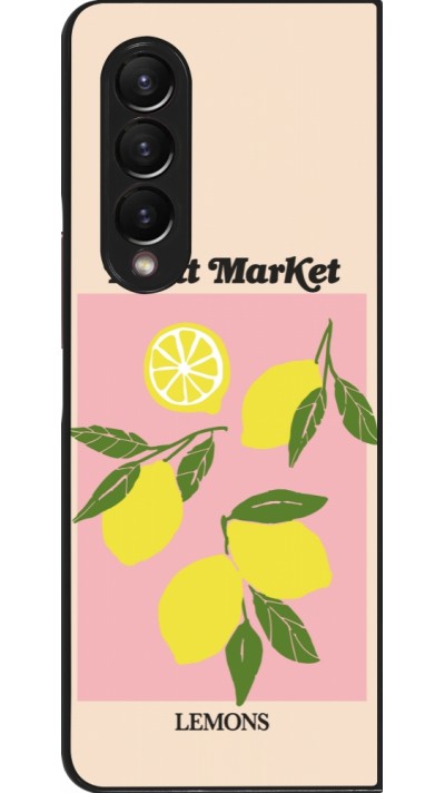 Samsung Galaxy Z Fold3 5G Case Hülle - Fruit market lemons 2026