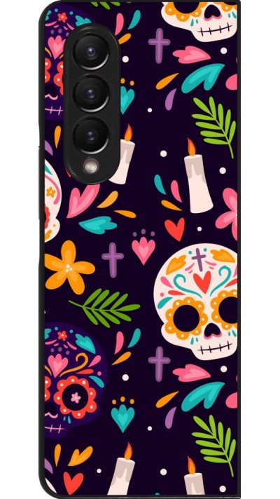 Samsung Galaxy Z Fold3 5G Case Hülle - Halloween 2023 mexican style