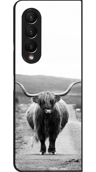 Coque Samsung Galaxy Z Fold3 5G - Highland cattle