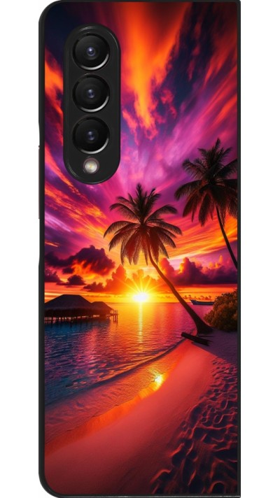 Coque Samsung Galaxy Z Fold3 5G - Maldives Dusk Bliss