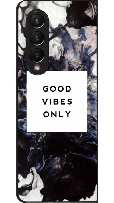 Coque Samsung Galaxy Z Fold3 5G - Marble Good Vibes Only