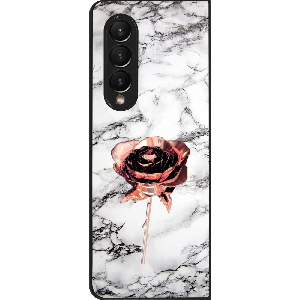 Samsung Galaxy Z Fold3 5G Case Hülle - Marble Rose Gold