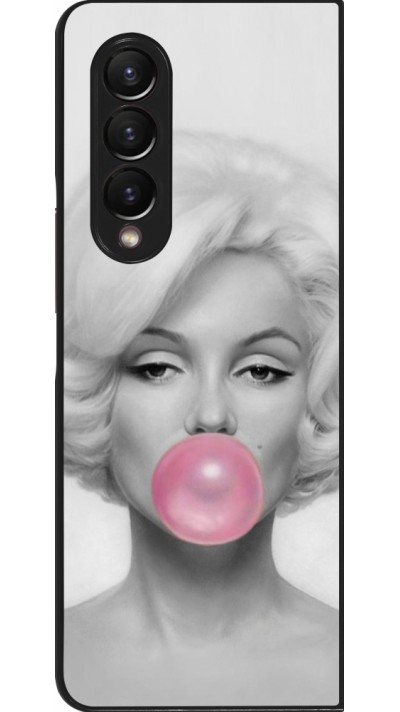 Coque Samsung Galaxy Z Fold3 5G - Marilyn Bubble