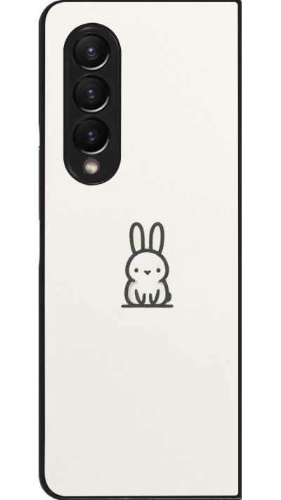 Coque Samsung Galaxy Z Fold3 5G - Minimal bunny cutie