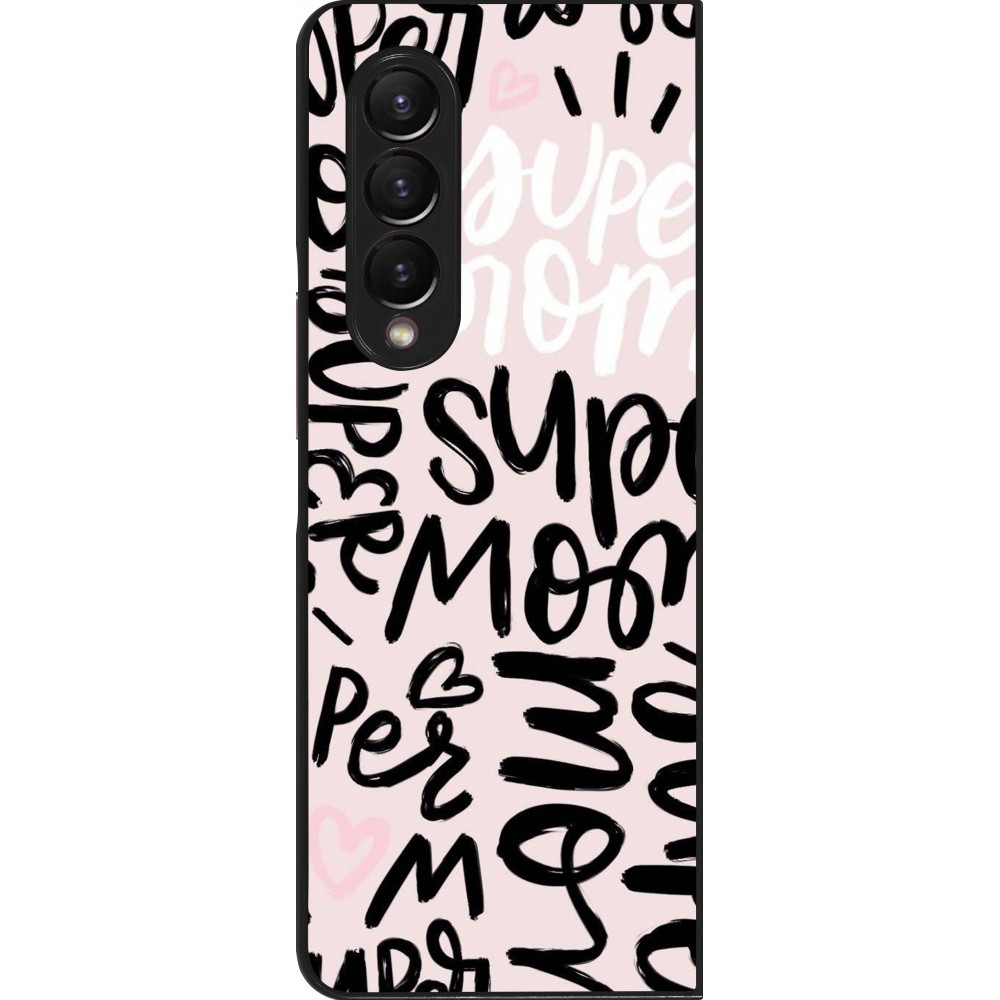 Samsung Galaxy Z Fold3 5G Case Hülle - Mom 2024 Super mom