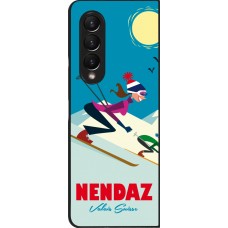 Samsung Galaxy Z Fold3 5G Case Hülle - Nendaz Ski Downhill