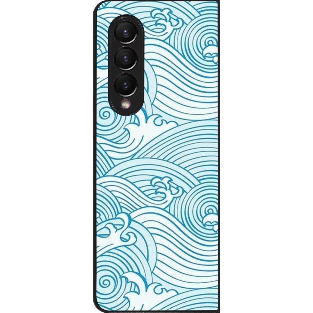 Coque Samsung Galaxy Z Fold3 5G - Ocean Waves
