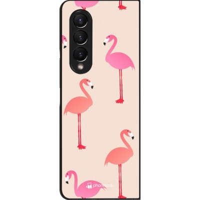 Samsung Galaxy Z Fold3 5G Case Hülle - Pink Flamingos Pattern