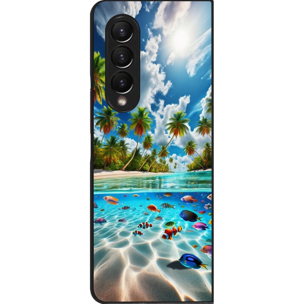 Samsung Galaxy Z Fold3 5G Case Hülle - Strandparadies