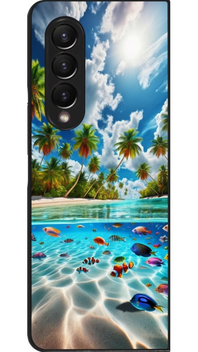 Coque Samsung Galaxy Z Fold3 5G - Plage Paradis