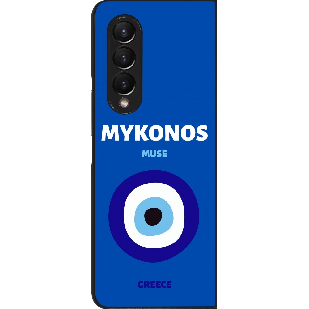 Coque Samsung Galaxy Z Fold3 5G - Pop Summer Destination Mykonos
