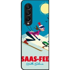 Coque Samsung Galaxy Z Fold3 5G - Saas-Fee Ski Downhill