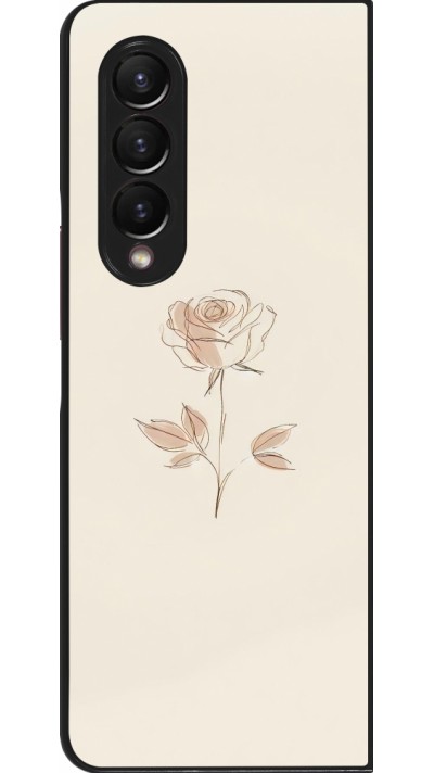 Coque Samsung Galaxy Z Fold3 5G - Sable Rose Minimaliste
