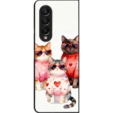 Coque Samsung Galaxy Z Fold3 5G - Saint Valentines Day 26 Cat Love