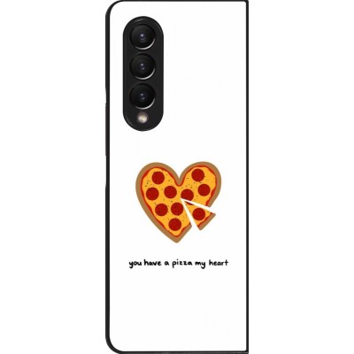 Samsung Galaxy Z Fold3 5G Case Hülle - Saint Valentines Day 26 You have my pizza heart