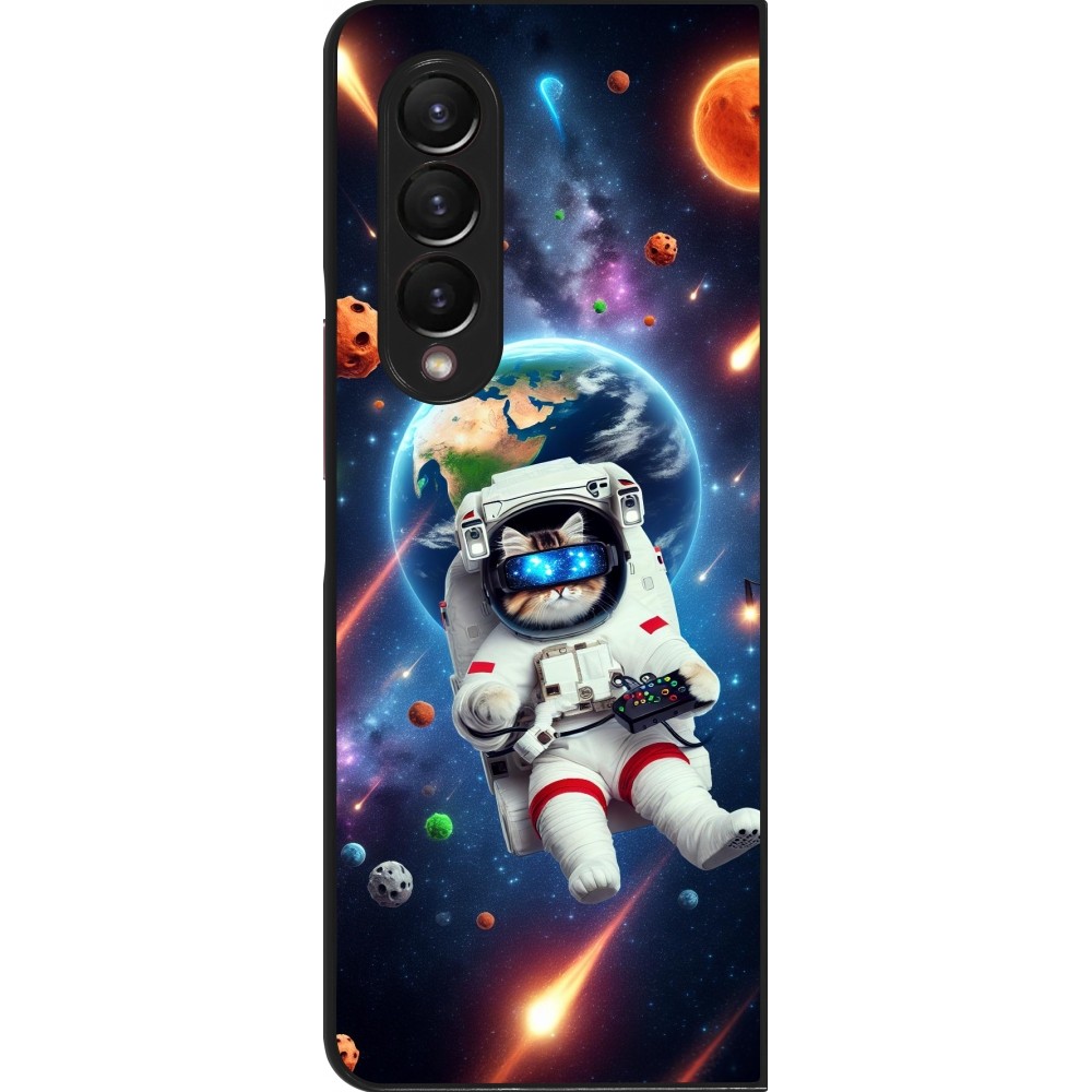 Coque Samsung Galaxy Z Fold3 5G - VR SpaceCat Odyssey
