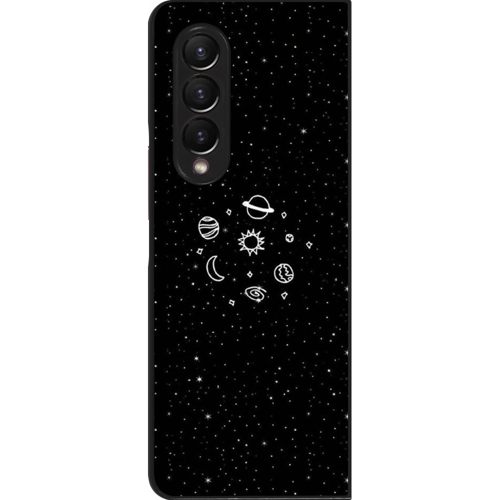Coque Samsung Galaxy Z Fold3 5G - Space Doodle
