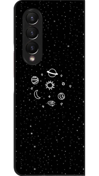 Coque Samsung Galaxy Z Fold3 5G - Space Doodle
